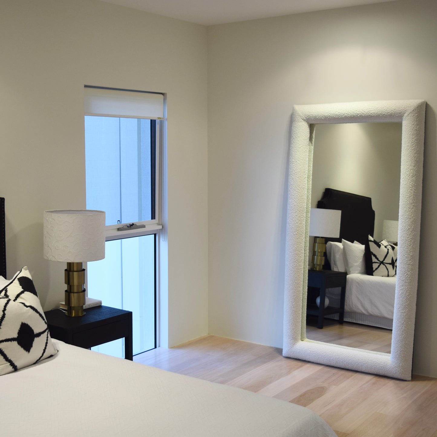 Upholstered Deluxe Mirror
