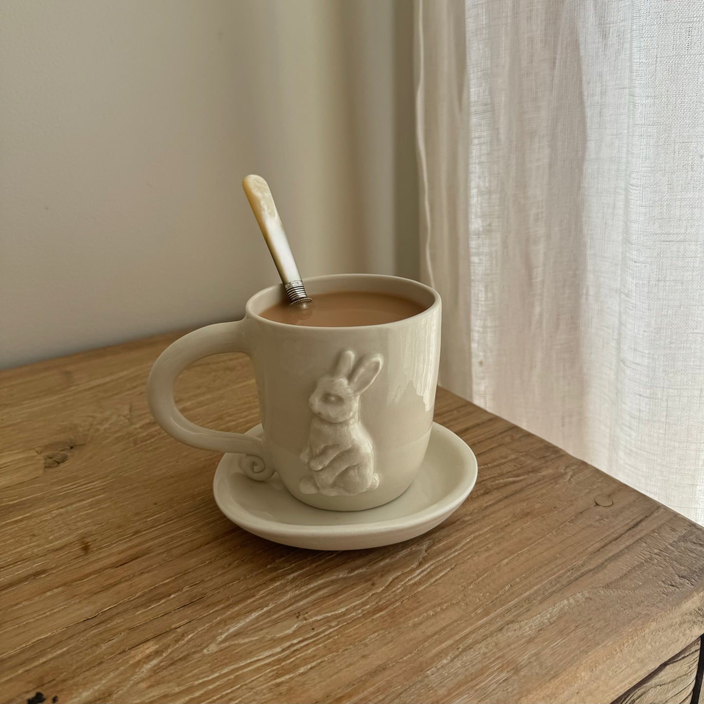 Bunny Tea Cup and Saucer